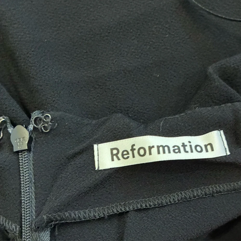 Reformation Black Two-Piece Crop Top & Maxi Skirt Set - Picture 5 of 10